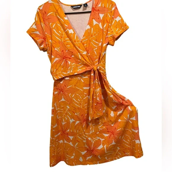 open lace back dress Linen Wrap Dress in Burnt Orange  Linen Swan